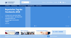 Desktop Screenshot of hwk-unterfranken.de